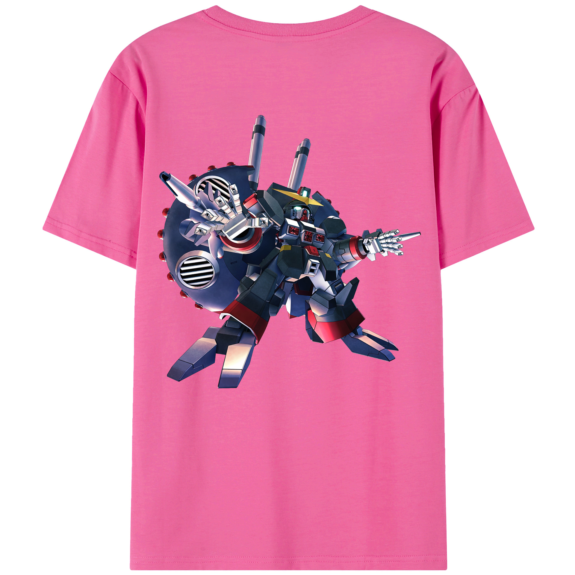 （画像用） 機動戦士ガンダム Mobile Suit Gundam レディース半袖Tシャツ(バックプリント)